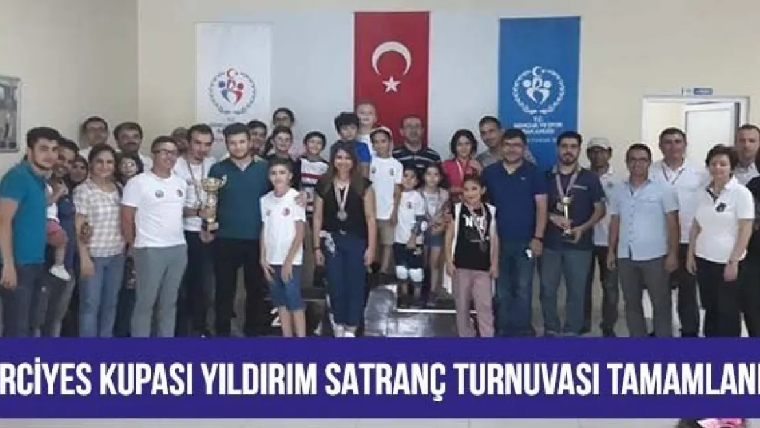 Erciyes Kupası Yıldırım Satranç Turnuvası Tamamlandı