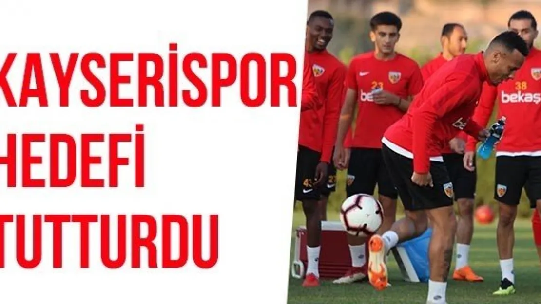 Kayserispor hedefi tutturdu