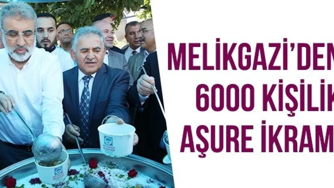 Melikgazi'den 6000 Kişilik Aşure İkramı