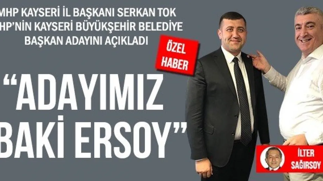  'ADAYIMIZ BAKİ ERSOY'