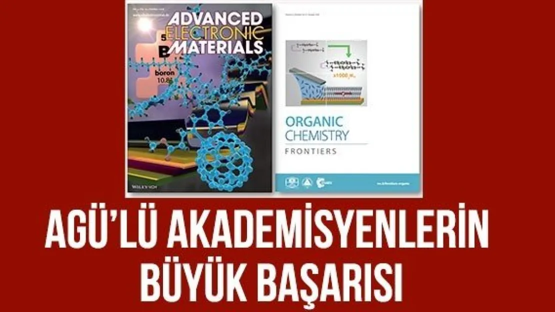 AGÜ'lü Akademisyenlerin Büyük Başarısı