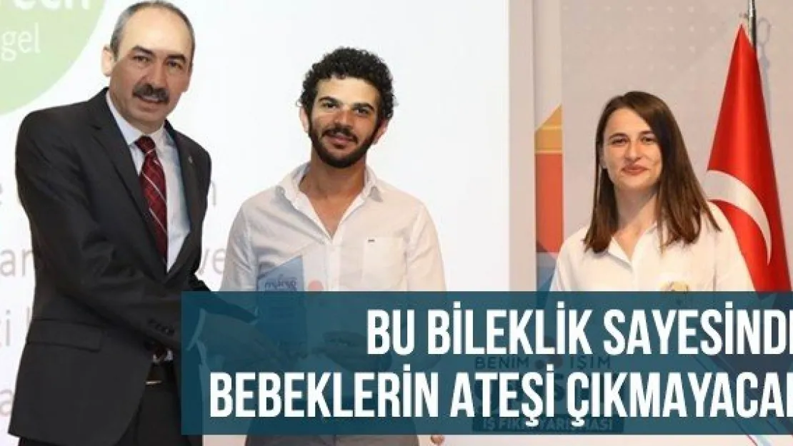 Bu Bileklik Sayesinde Bebeklerin Ateşi Çıkmayacak