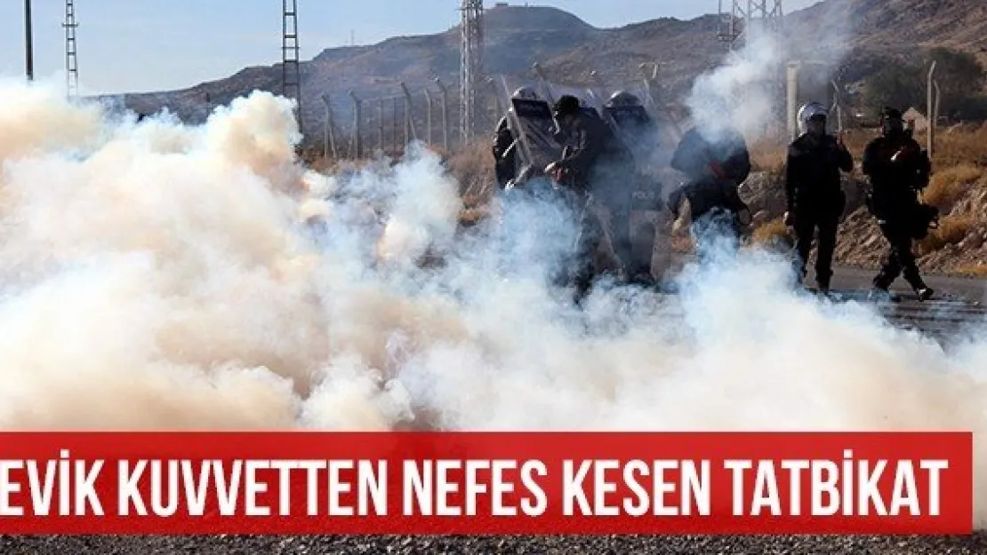 Çevik Kuvvetten Nefes Kesen Tatbikat