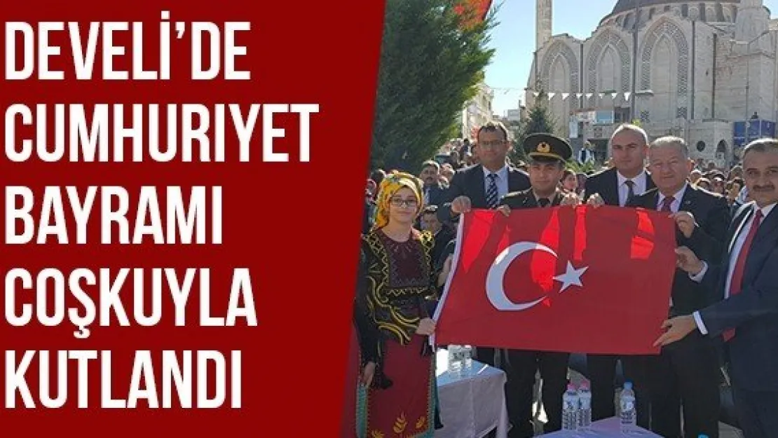 Develi'de Cumhuriyet Bayramı Coşkuyla Kutlandı