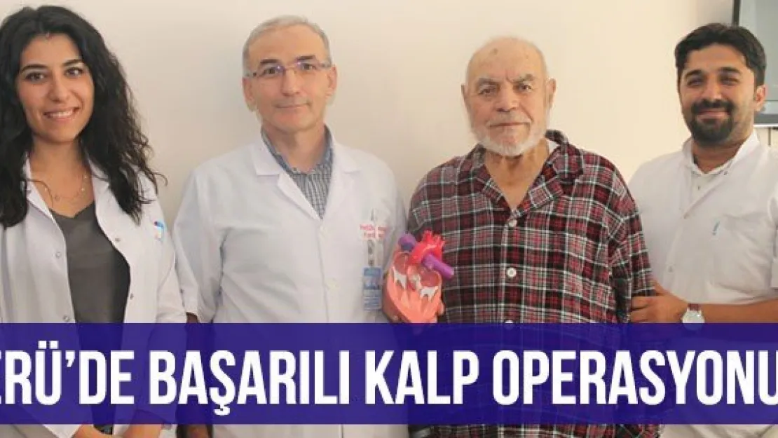 ERÜ'de Başarılı Kalp Operasyonu