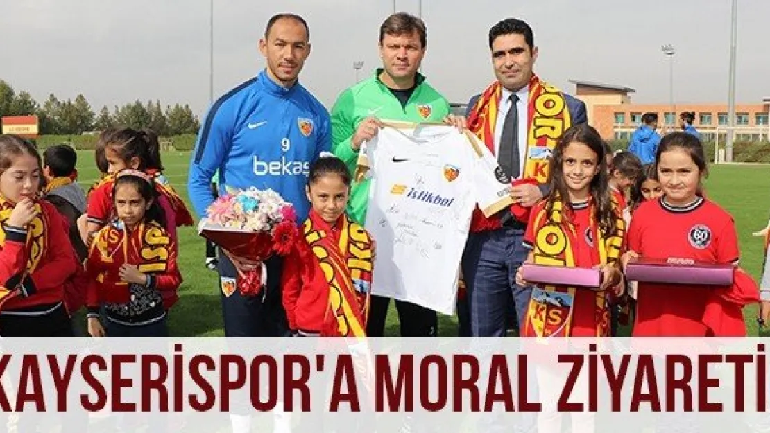 Kayserispor'a Moral Ziyareti