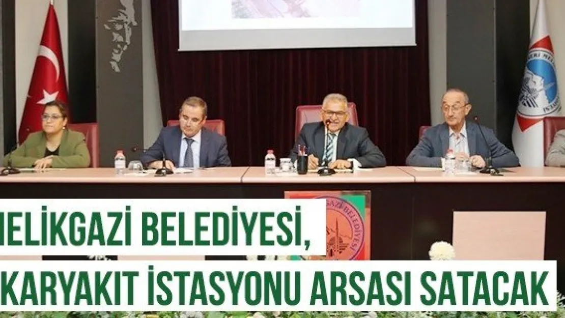 Melikgazi Belediyesi, Akaryakıt İstasyonu Arsası Satacak