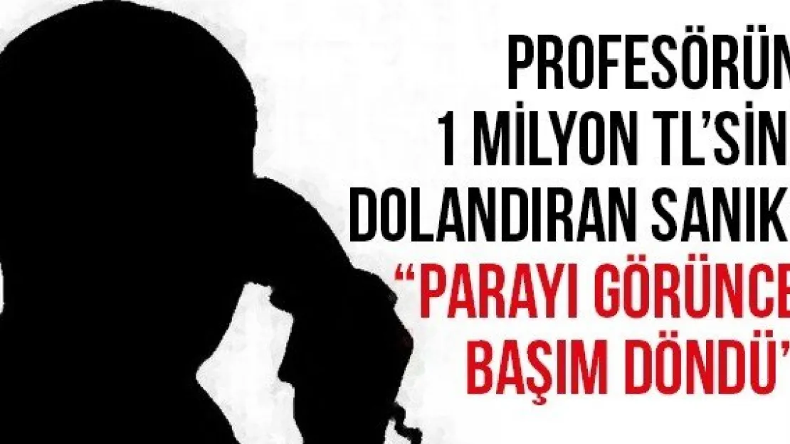 Profesörün 1 Milyon TL'sini Dolandıran Sanık: 'Parayı Görünce Başım Döndü'