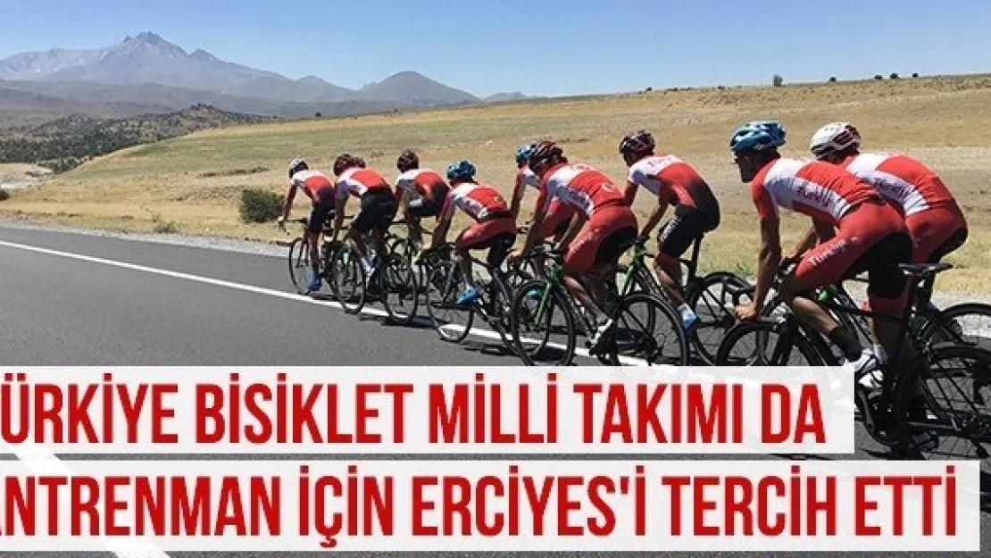 Türkiye Bisiklet Milli Takımı Da Antrenman İçin Erciyes'i Tercih Etti