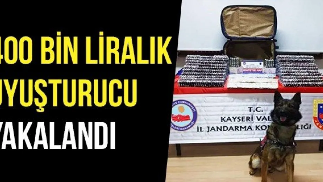 400 Bin Liralık Uyuşturucu Yakalandı