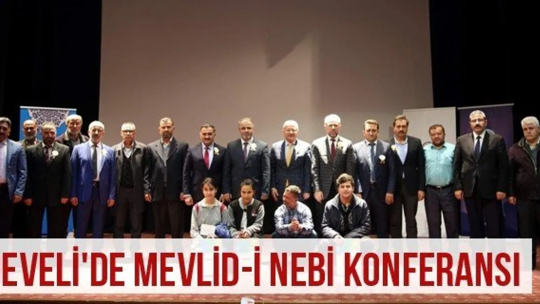 Develi'de Mevlid-İ Nebi Konferansı