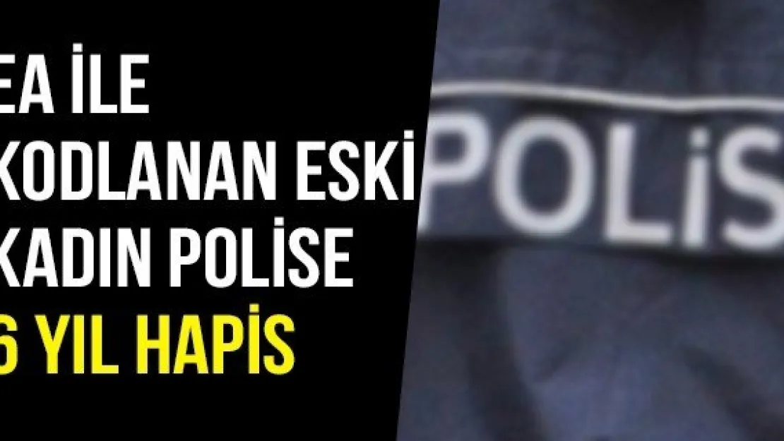 EA İle Kodlanan Eski Kadın Polise 6 Yıl Hapis