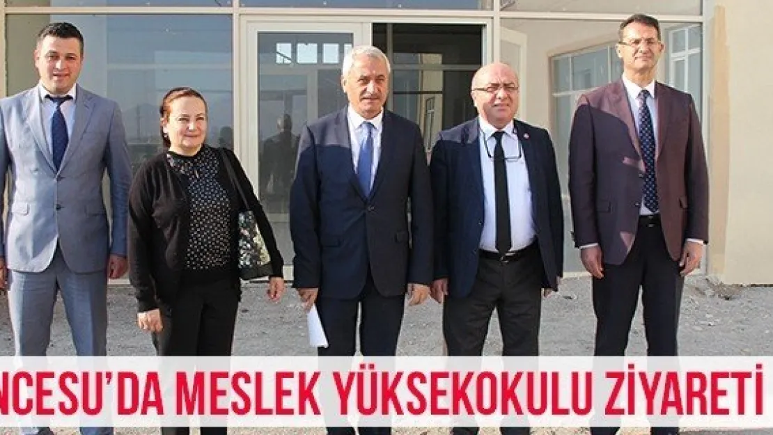 İncesu'da Meslek Yüksekokulu Ziyareti