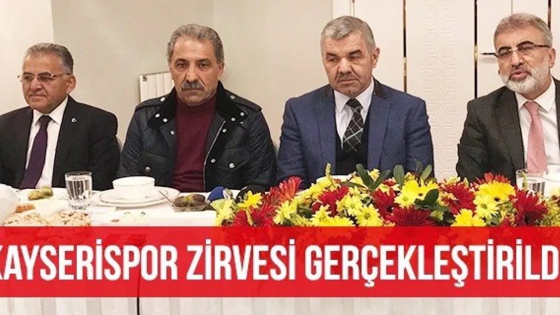 Kayserispor Zirvesi Gerçekleştirildi