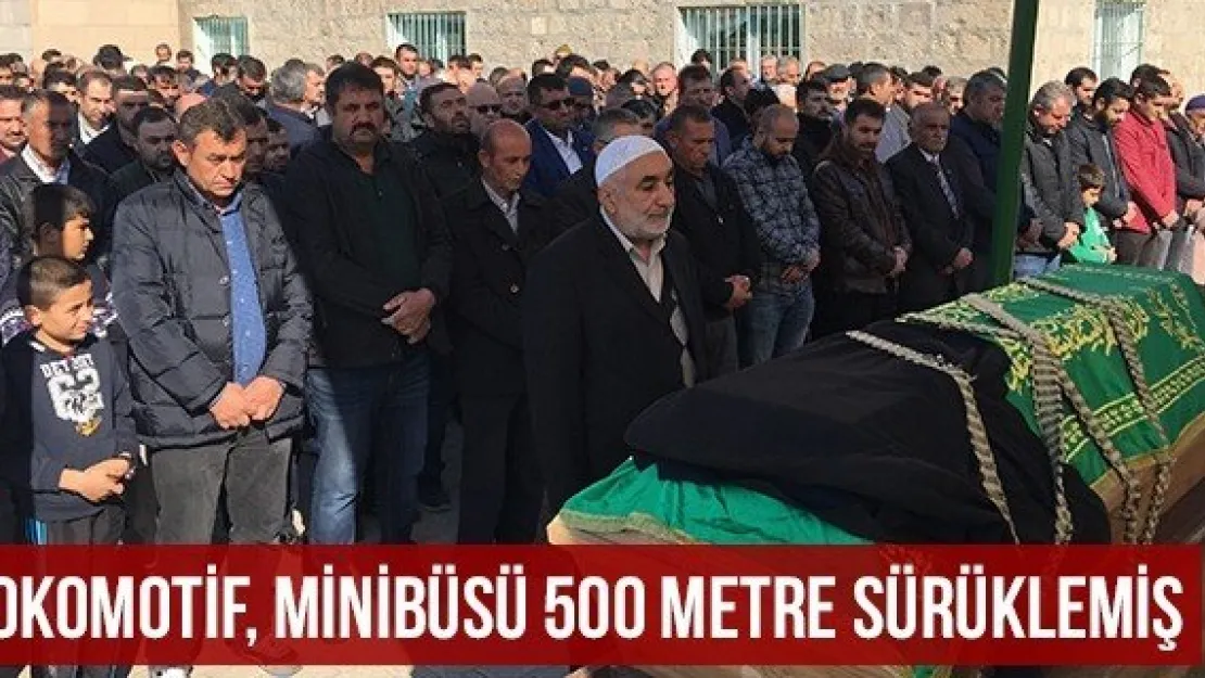 Lokomotif, Minibüsü 500 Metre Sürüklemiş