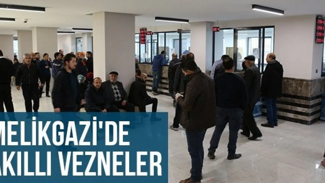 Melikgazi'de Akıllı Vezneler