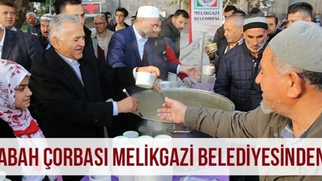 Sabah Çorbası Melikgazi Belediyesinden