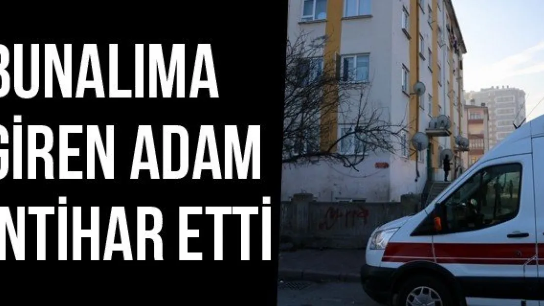 Bunalıma Giren Adam İntihar Etti