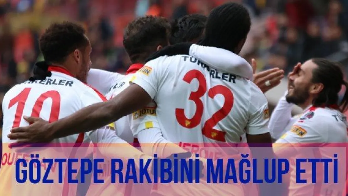 Göztepe Rakibini Mağlup Etti