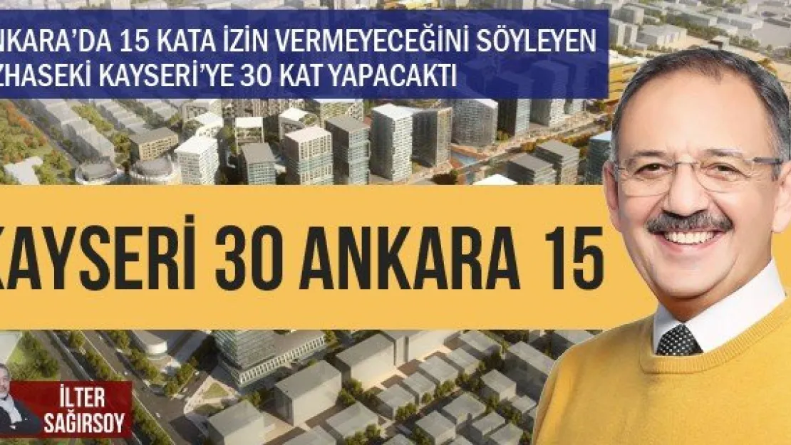 KAYSERİ 30 ANKARA 15