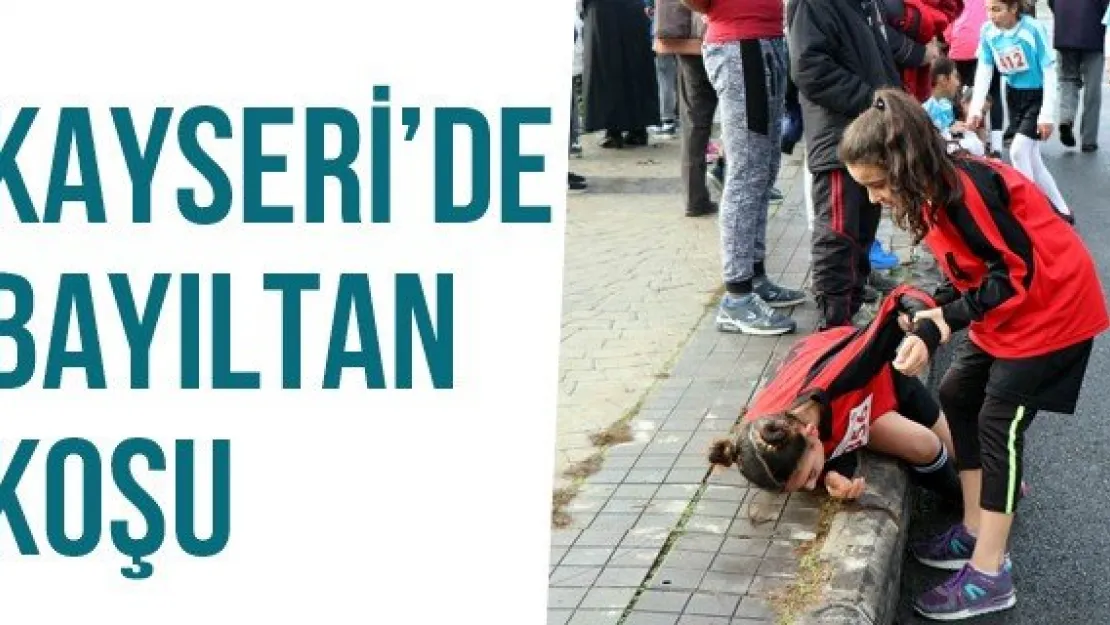 Kayseri'de Bayıltan Koşu