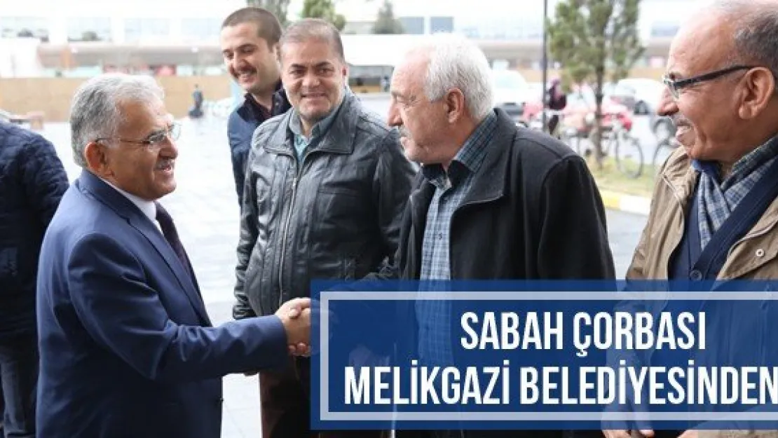 Sabah Çorbası Melikgazi Belediyesinden