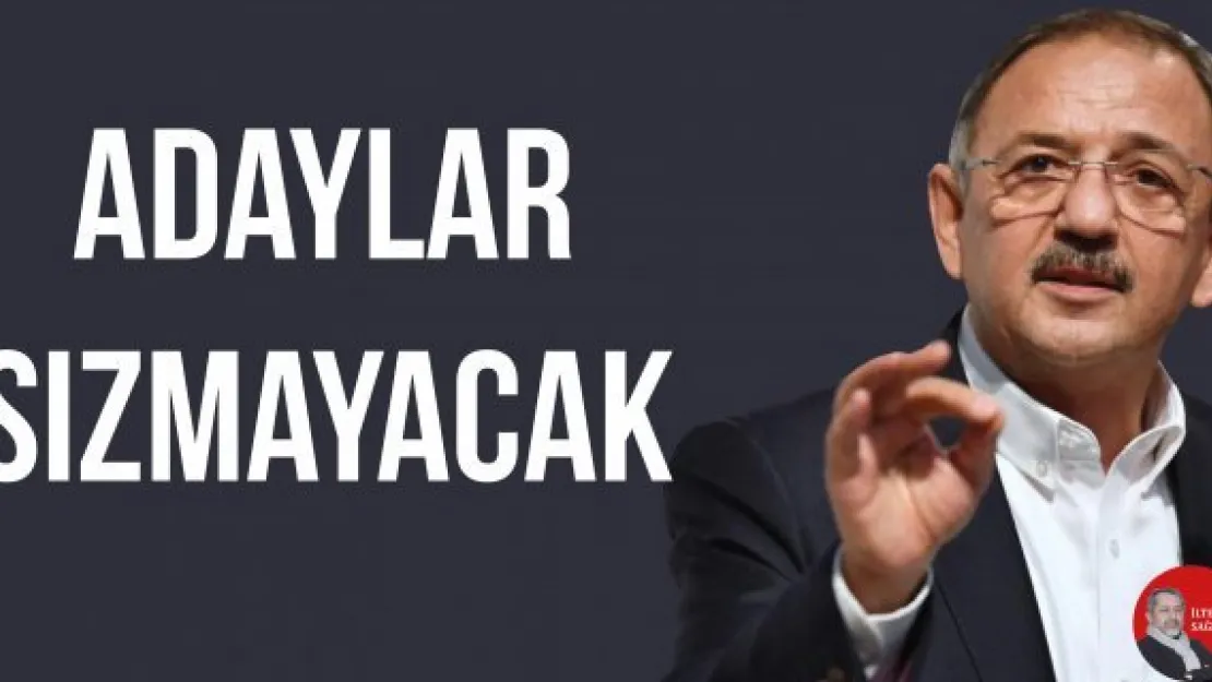 ADAYLAR SIZMAYACAK