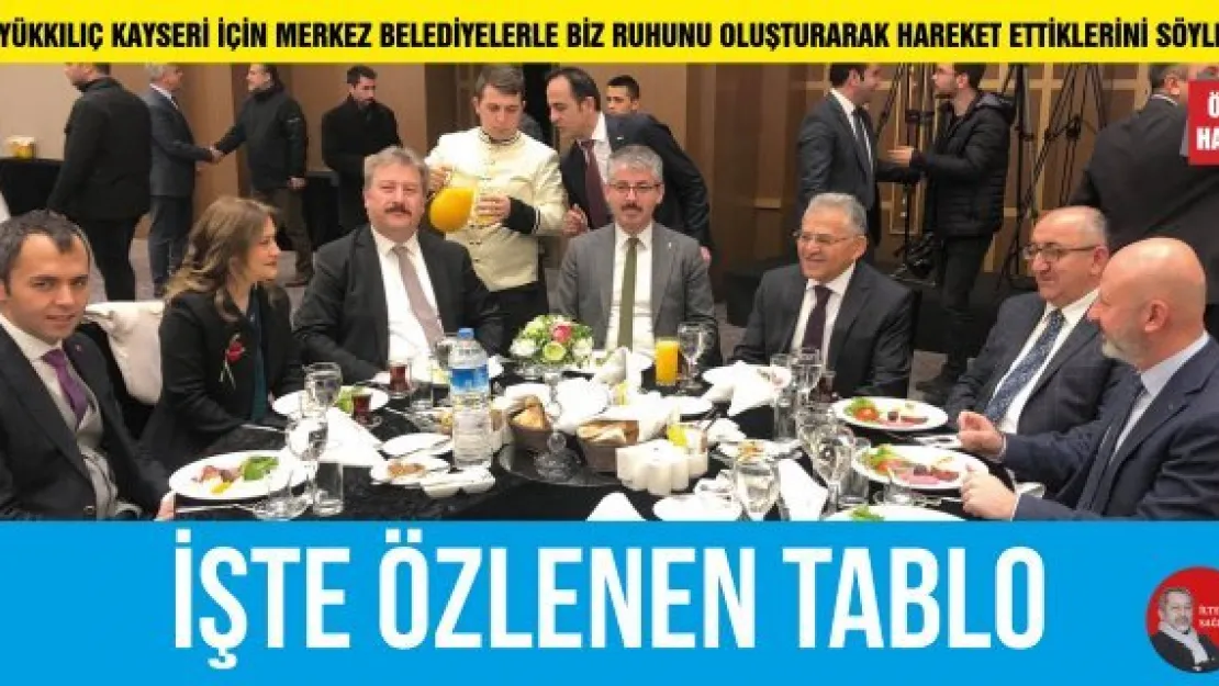 İŞTE ÖZLENEN TABLO