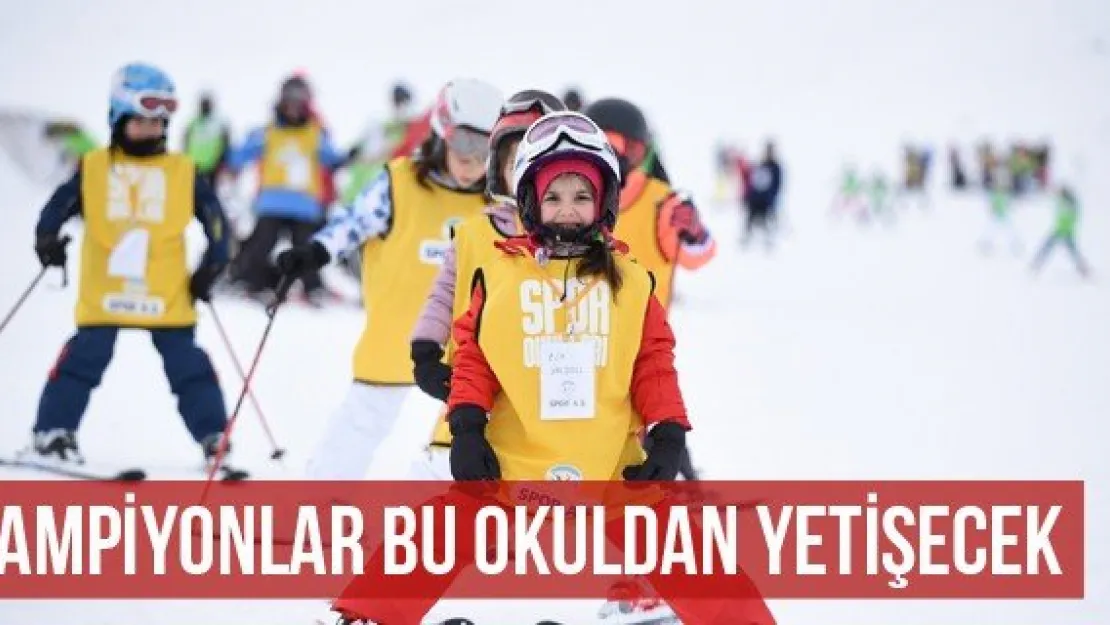 Şampiyonlar bu okuldan yetişecek