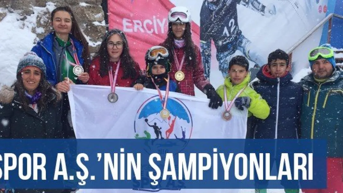 SPOR A.Ş.'nin Şampiyonları