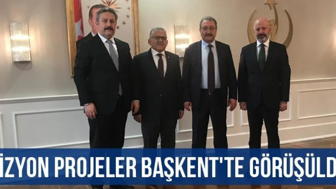 Vizyon Projeler Başkent'te Görüşüldü