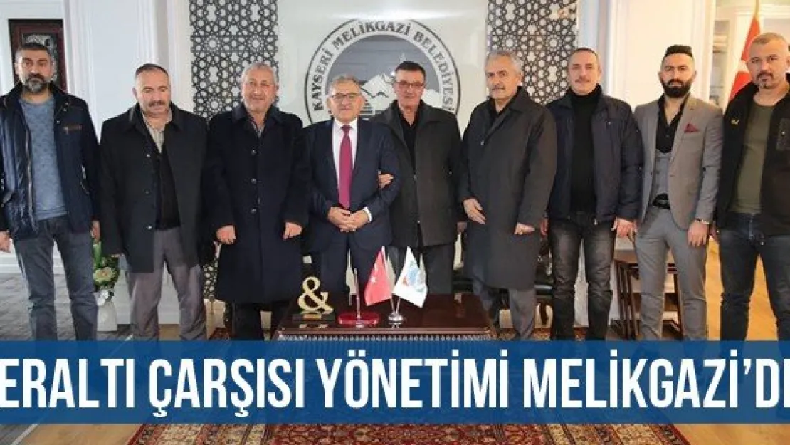 Yeraltı Çarşısı Yönetimi Melikgazi'de