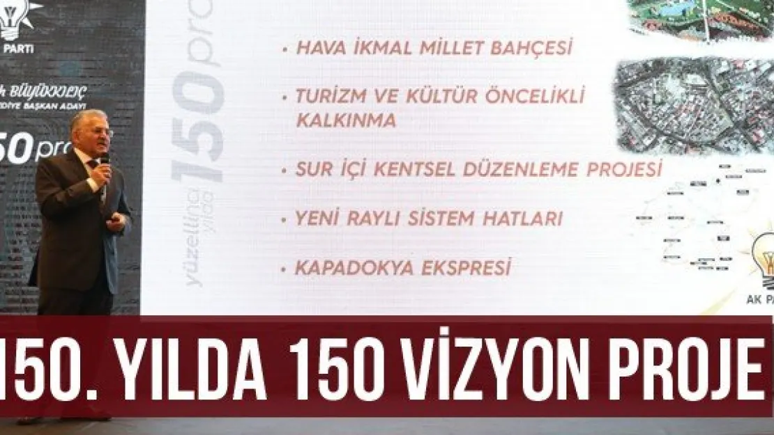 150. yılda 150 Vizyon Proje