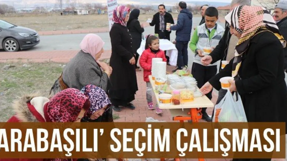 'Arabaşılı' seçim çalışması