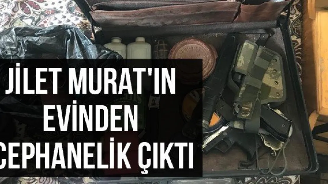 Jilet Murat'ın Evinden Cephanelik Çıktı