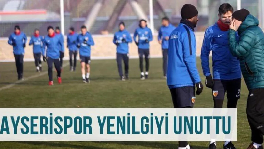 Kayserispor Yenilgiyi Unuttu