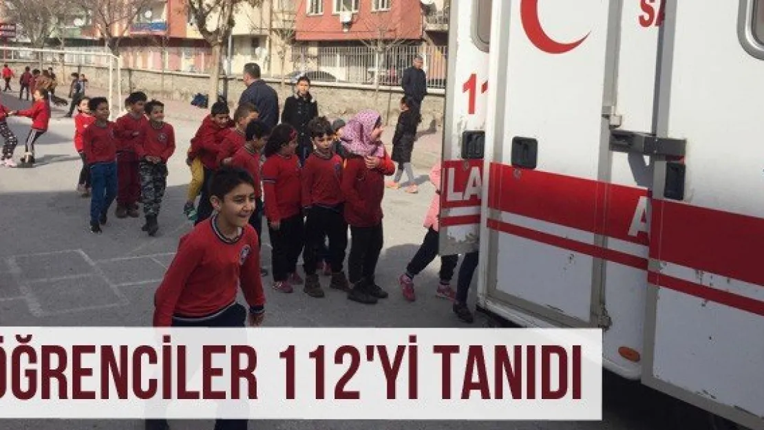 Öğrenciler 112'yi Tanıdı