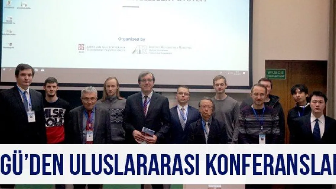 AGÜ'den Uluslararası Konferanslar