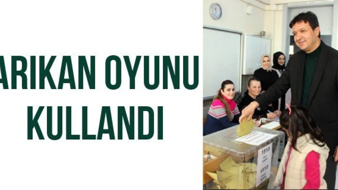 Arıkan oyunu kullandı