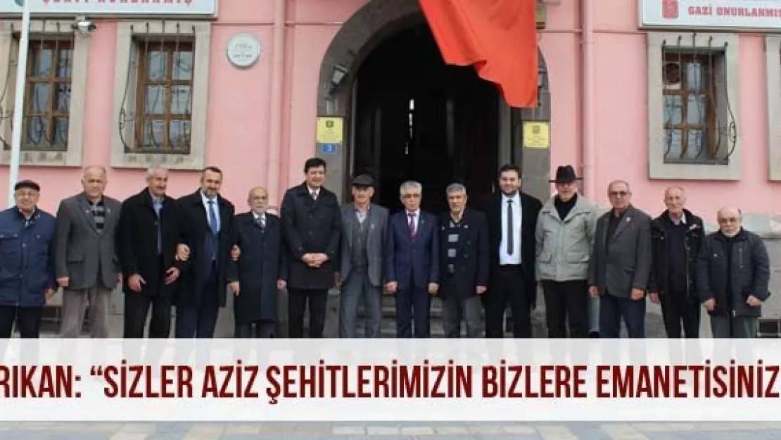 Arıkan: 'Sizler Aziz Şehitlerimizin Bizlere Emanetisiniz"
