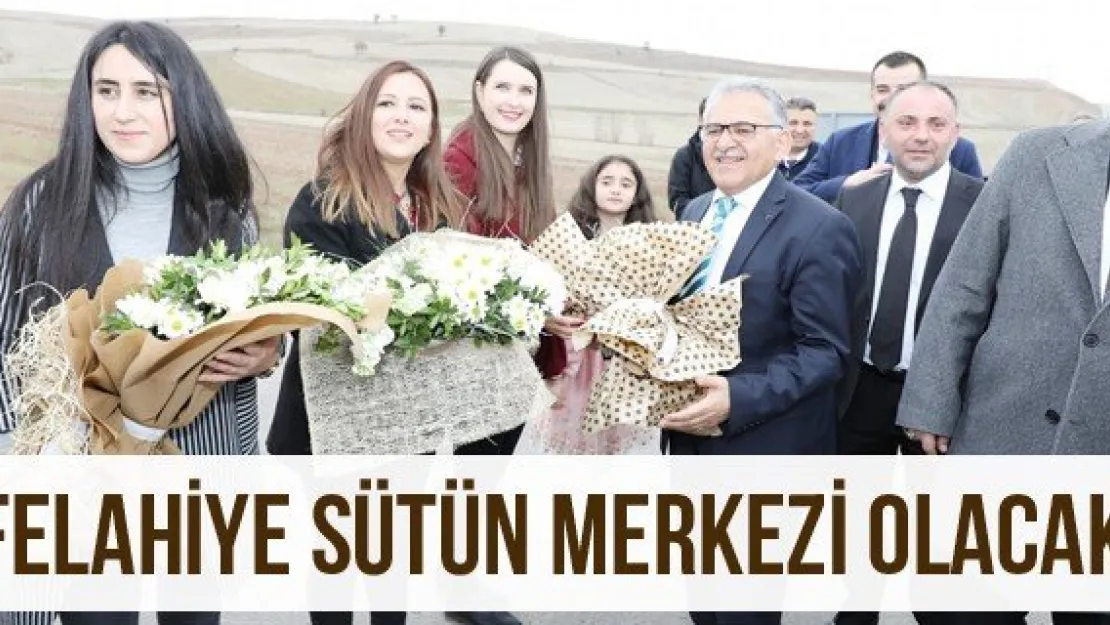 FELAHİYE SÜTÜN MERKEZİ OLACAK