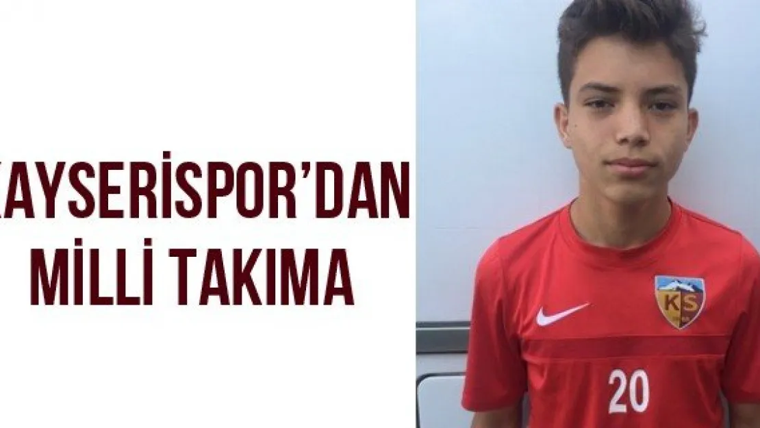 Kayserispor'dan Milli Takıma