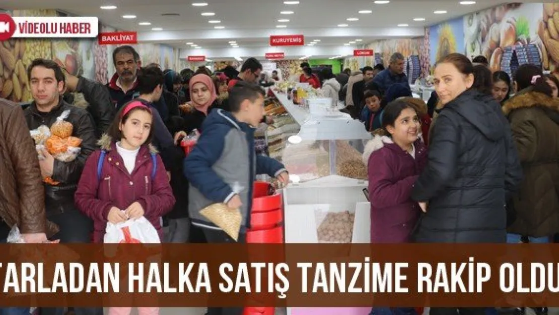 Tarladan Halka Satış Tanzime Rakip Oldu