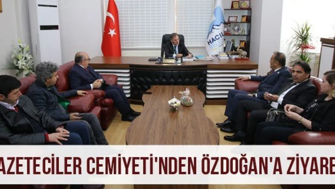 Gazeteciler Cemiyeti'nden Özdoğan'a ziyaret