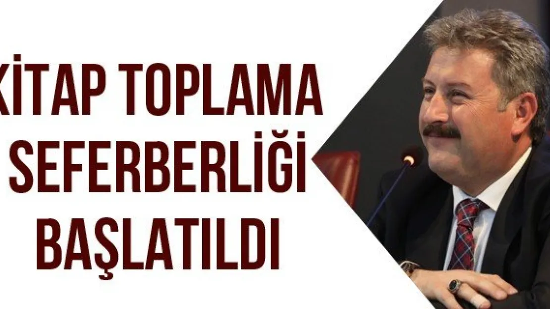 Kitap toplama seferberliği başlatıldı