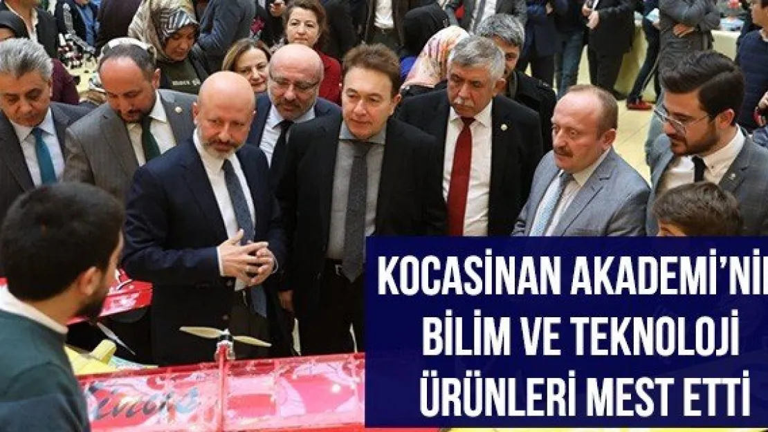 Kocasinan Akademi'nin Bilim Ve Teknoloji Ürünleri Mest Etti