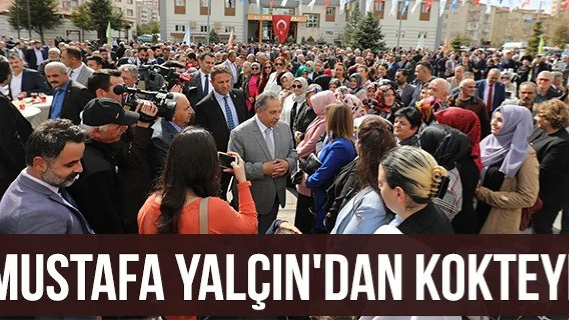 Mustafa Yalçın'dan kokteyl