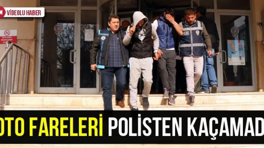 Oto Fareleri Polisten Kaçamadı