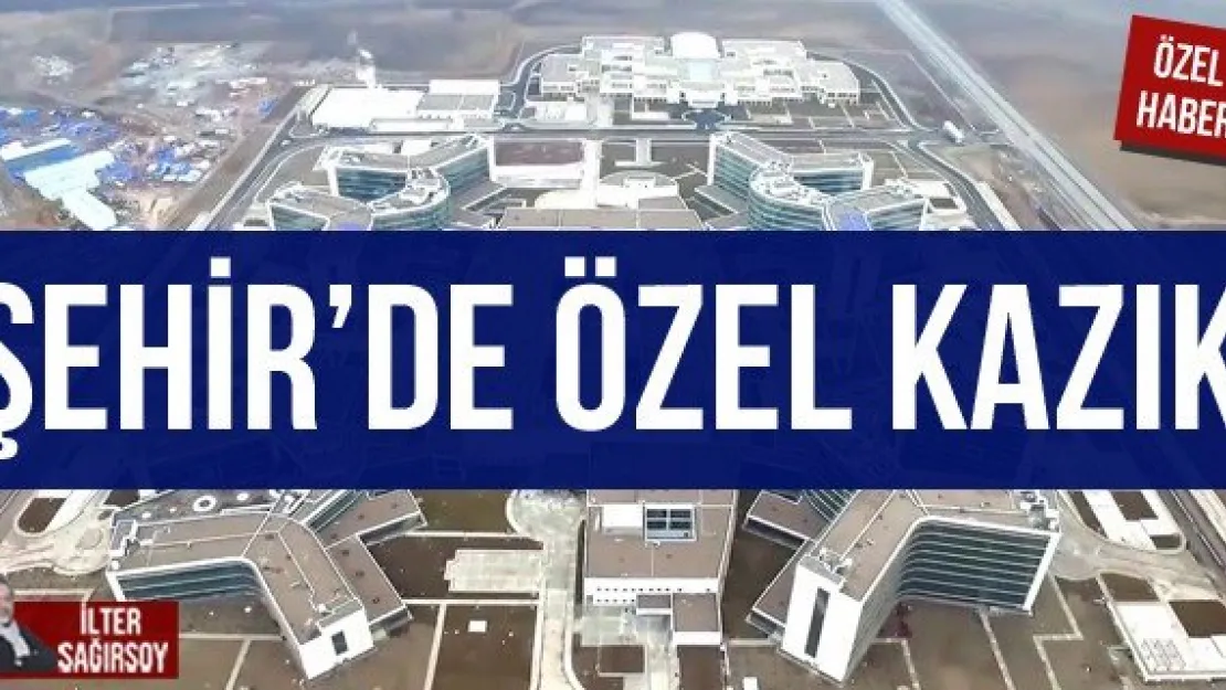 ŞEHİR'DE ÖZEL KAZIK