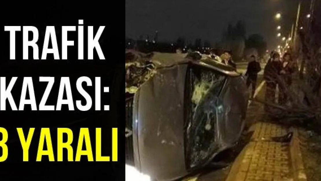 Trafik Kazası: 3 yaralı